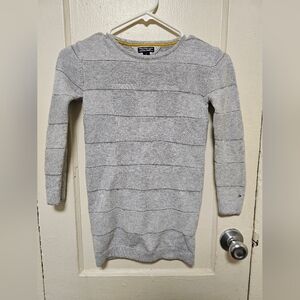 116 Tommy Hilfiger grey sweater dress sz 6